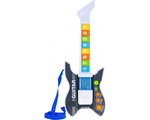 Дитяча кольорова електрогітара 3+ + мікрофон ZMU.HK-8178C