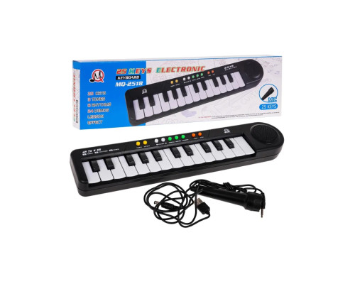 Дитячий синтезатор Ramiz MQ-2518 з мікрофоном та USB