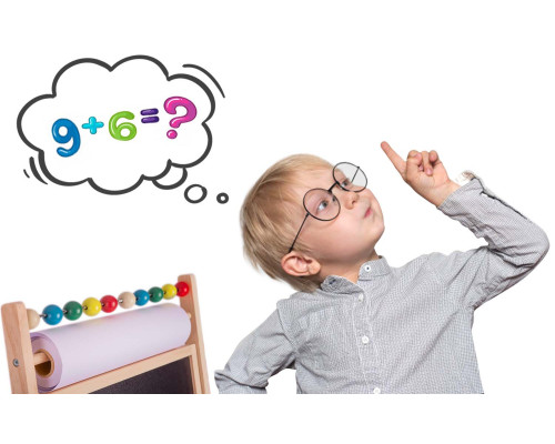 Крейдяна дошка магнітна поворотна Ricokids Крейдяна дошка магнітна поворотна Ricokids