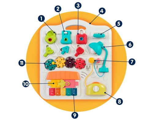 Столик інтерактивний музичний Ricokids 782000 Столик інтерактивний музичний Ricokids 782000