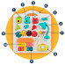 Столик інтерактивний музичний Ricokids 782000