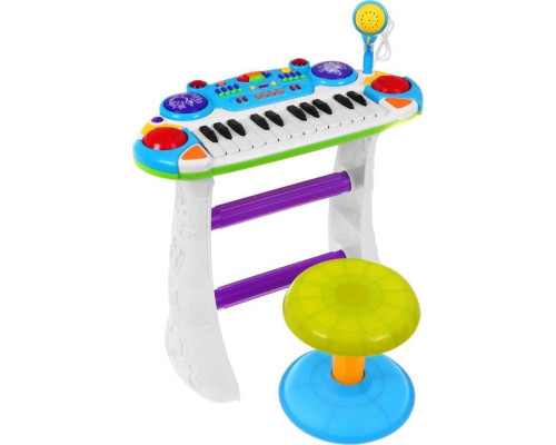 Дитячий синтезатор + Малі барабани + Мікрофон  3+