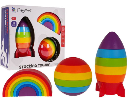 Дитячий набір сенсорних іграшок 19el. ZDN.12310-3