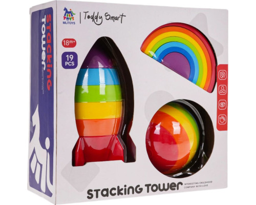 Дитячий набір сенсорних іграшок 19el. ZDN.12310-3