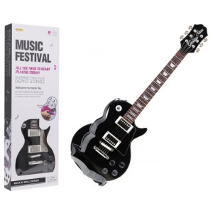 Дитячий набір гітара + мікрофон чорна  ZMU.HK-9178BS.CZ