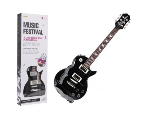 Дитячий набір гітара + мікрофон чорна  ZMU.HK-9178BS.CZ