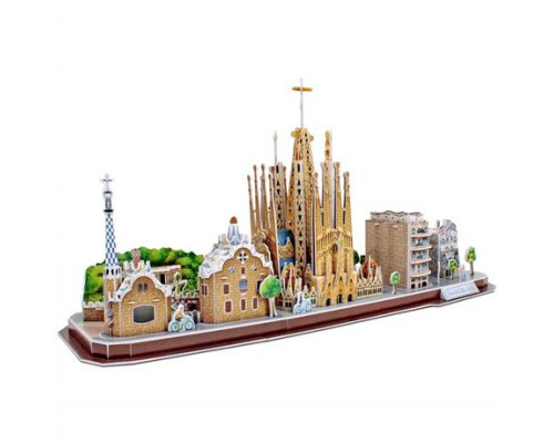 3D пазл CubicFun City Line Барселона (MC256h) 3D пазл CubicFun City Line Барселона (MC256h)