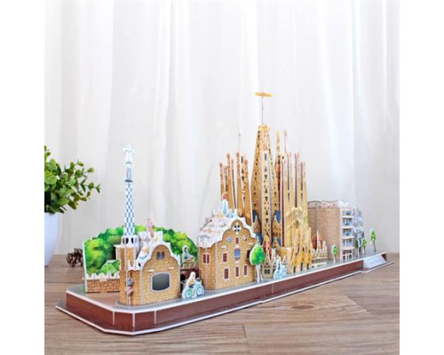 3D пазл CubicFun City Line Барселона (MC256h) 3D пазл CubicFun City Line Барселона (MC256h)