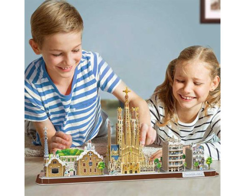 3D пазл CubicFun City Line Барселона (MC256h) 3D пазл CubicFun City Line Барселона (MC256h)