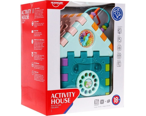 Мультисенсорний будиночок для дітей 18м+