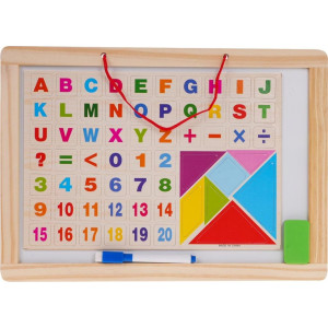 Дитяча дерев'яна таблиця + аксесуари ZDR.6707