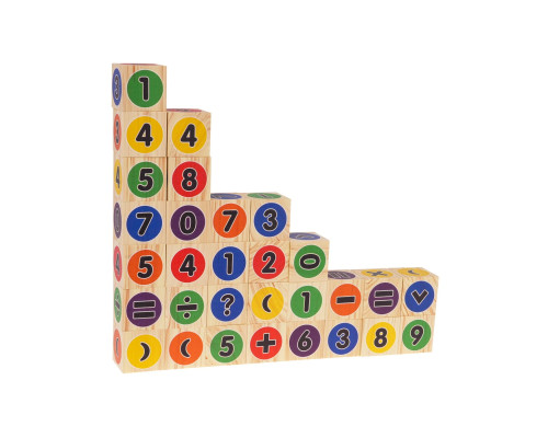 Дитячі математичні кубики Ramiz