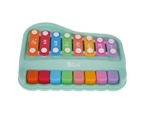 Дитячі піаніно та цимбали 2в1 зелені ZDN.2005.ZIE