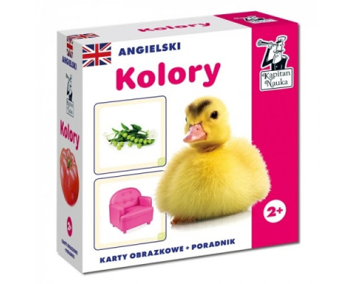 Дитяча розвиваюча гра «Англійські кольори» 3+