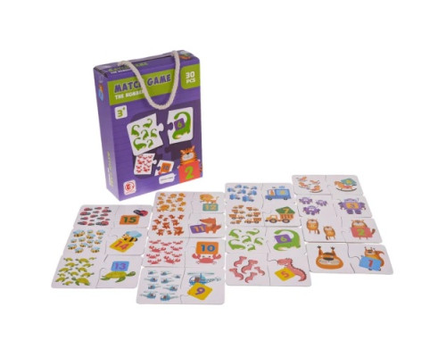 Дитяча навчальна математична гра Числа ZGR.88690