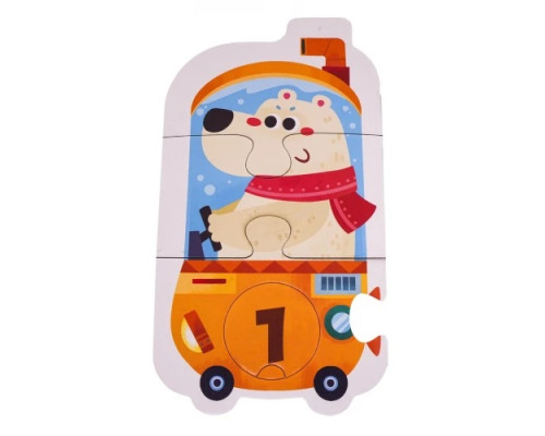 Дитяча навчальна математична гра вагончики ZGR.88860