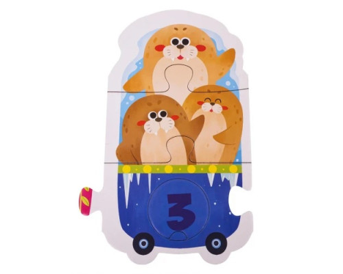 Дитяча навчальна математична гра вагончики ZGR.88860