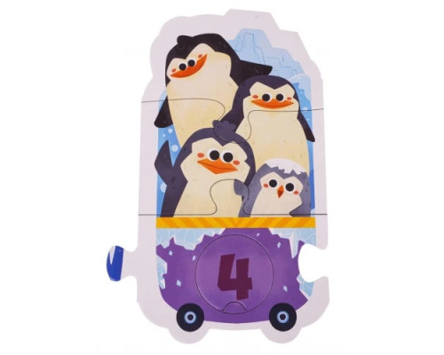 Дитяча навчальна математична гра вагончики ZGR.88860