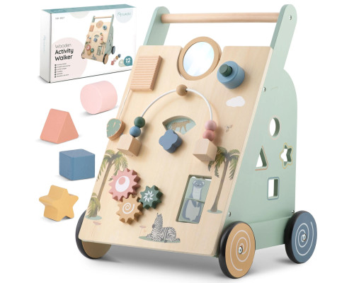 Дитяча каталка дерев'яна Nukido NK-857