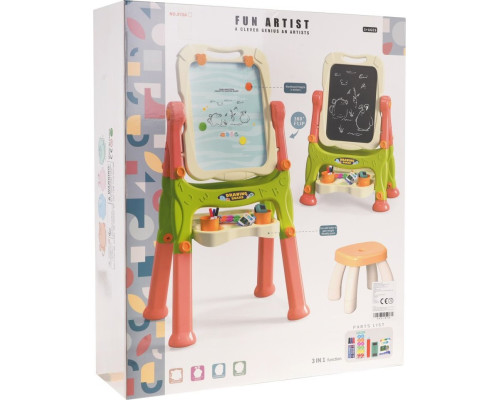 Магнітно-крейдова дошка 2в1 для дітей 3+