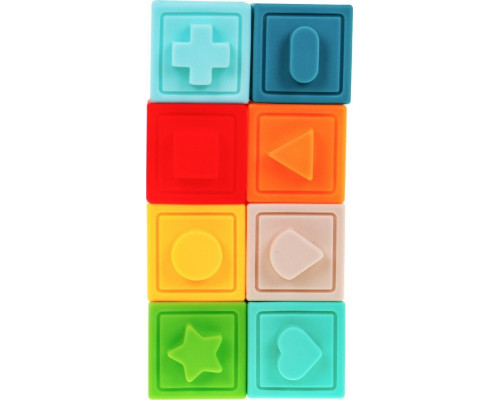 Mega набір з 20 кульок з кубиків тварин для дітей 6 м+