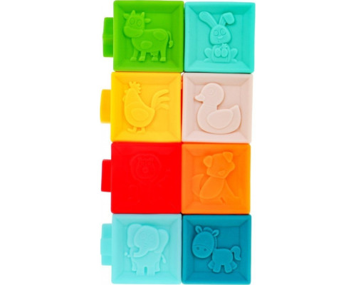 Mega набір з 20 кульок з кубиків тварин для дітей 6 м+