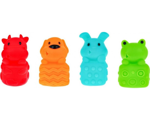 Mega набір з 20 кульок з кубиків тварин для дітей 6 м+