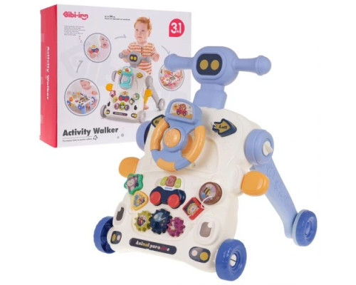 Дитячі багатофункціональні ходунки Сині