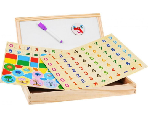 Дерев'яна магнітна дошка для дітей 3+