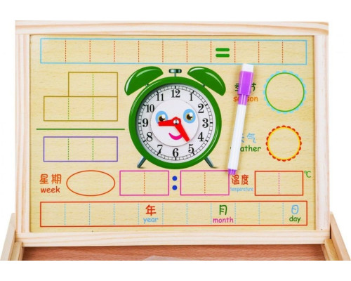 Дерев'яна магнітна дошка для дітей 3+