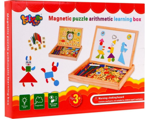 Дерев'яна магнітна дошка для дітей 3+