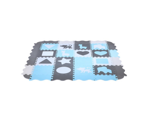 Пазл з манежем MD03 KID'S PLAYPEN MINT 140x140CM NILS FUN 36 елементів Пазл з манежем MD03 KID'S PLAYPEN MINT 140x140CM NILS FUN 36 елементів