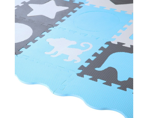 Пазл з манежем MD03 KID'S PLAYPEN MINT 140x140CM NILS FUN 36 елементів Пазл з манежем MD03 KID'S PLAYPEN MINT 140x140CM NILS FUN 36 елементів