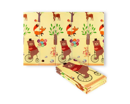 Дитячий розкладний килимок FOREST 190x150CM NILS FUN MD05 Дитячий розкладний килимок FOREST 190x150CM NILS FUN MD05
