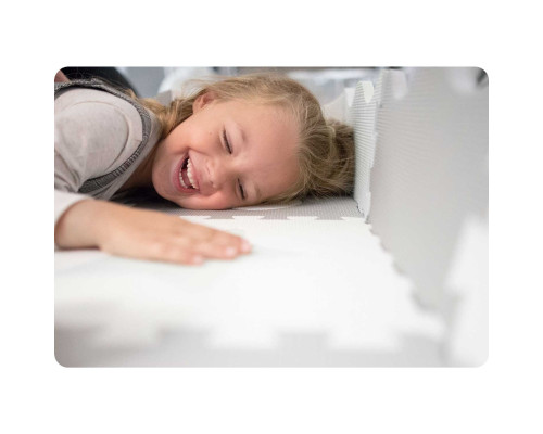 Килимок-пазл Ricokids 151x151 см 16 шт. м'ятно-сірий Килимок-пазл Ricokids 151x151 см 16 шт. м'ятно-сірий