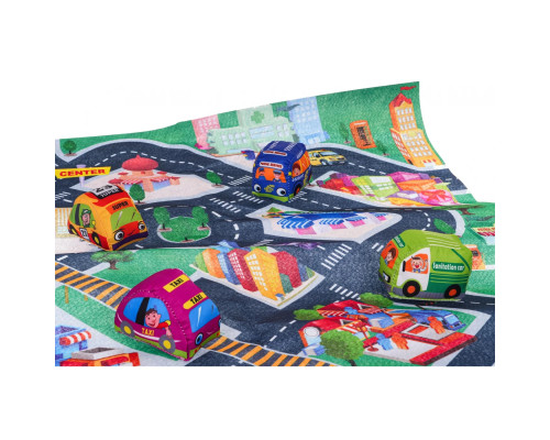 Килимок City + набір Soft Cars