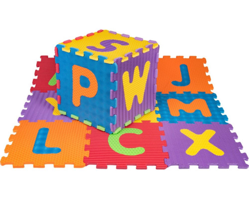 Дитячий килимок-пазл Ramiz 8003B3, 32 х 32 см 26 шт, різнокольоровий
