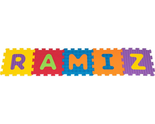 Дитячий килимок-пазл Ramiz 8003B3, 32 х 32 см 26 шт, різнокольоровий