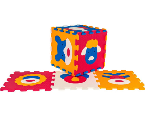 Дитячий килимок-пазл Ramiz 5511N9B Тваринки, 32 х 32 см 9 шт, різнокольоровий