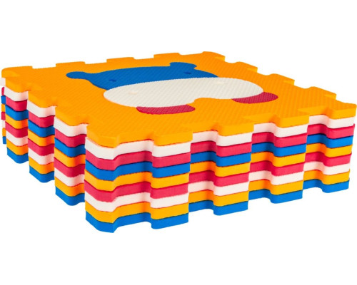 Дитячий килимок-пазл Ramiz 5511N9B Тваринки, 32 х 32 см 9 шт, різнокольоровий