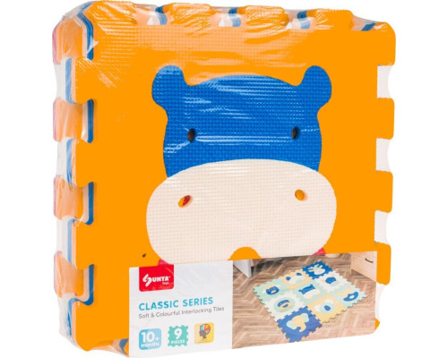 Дитячий килимок-пазл Ramiz 5511N9B Тваринки, 32 х 32 см 9 шт, різнокольоровий