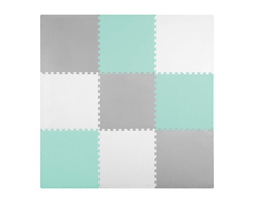 Дитячий килимок-пазл Ricokids 7499, 60 x 60 см 9 шт, різнокольоровий