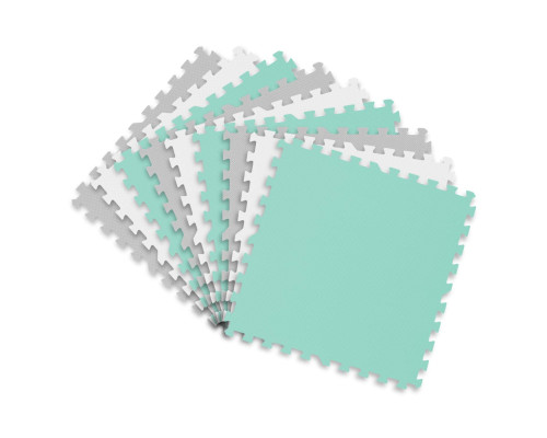 Дитячий килимок-пазл Ricokids 7499, 60 x 60 см 9 шт, різнокольоровий