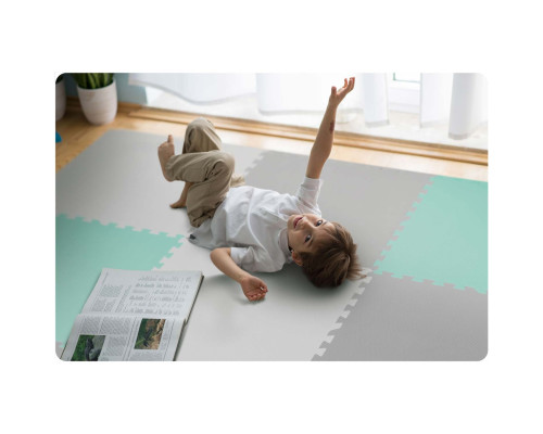 Дитячий килимок-пазл Ricokids 7499, 60 x 60 см 9 шт, різнокольоровий