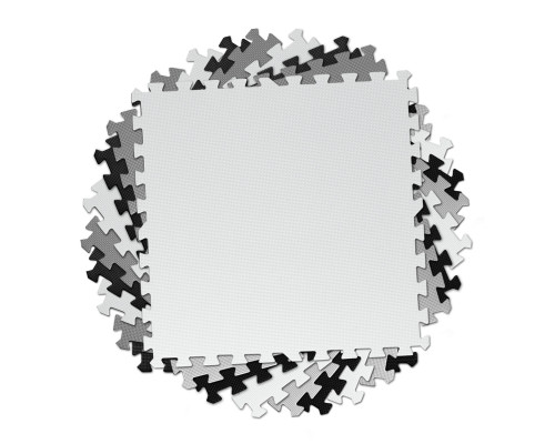 Дитячий килимок-пазл Ricokids 738230, 60 x 60 см 9 шт, різнокольоровий