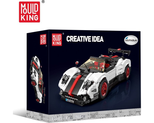 Дитячий конструктор спортивної машинки 960 ел.