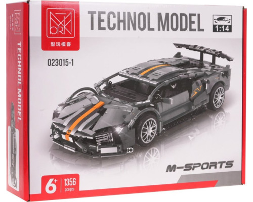 Дитячий конструктор спортивної машинки 1356 ел.