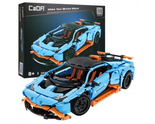 Машинка Speed ​​​​Cowboy racer для дітей 8+ Технічні блоки CaDA 1120 ел.