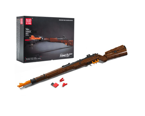 Дитячий конструктор Mould King Гвинтівка 1117 ел, коричнево-чорний ZKL.140025