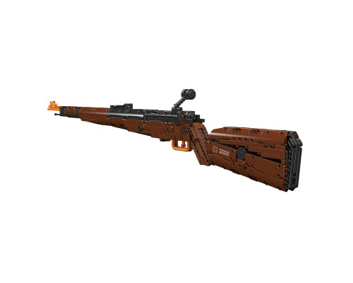 Дитячий конструктор Mould King Гвинтівка 1117 ел, коричнево-чорний ZKL.140025